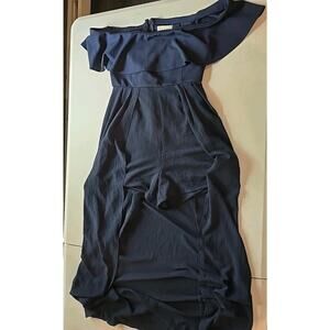 Altar'd State Women's‎ Dress Size Large Blue Sleeveless Long Formal